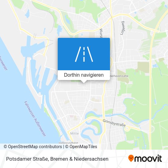 Potsdamer Straße Karte