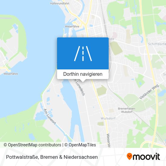 Pottwalstraße Karte