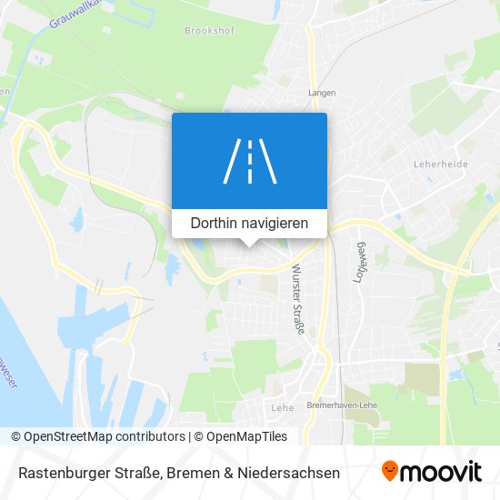 Rastenburger Straße Karte