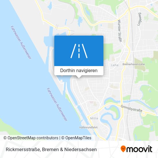 Rickmersstraße Karte