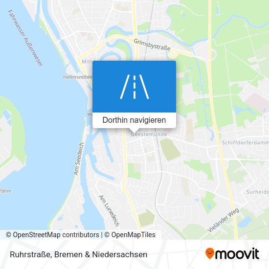 Ruhrstraße Karte