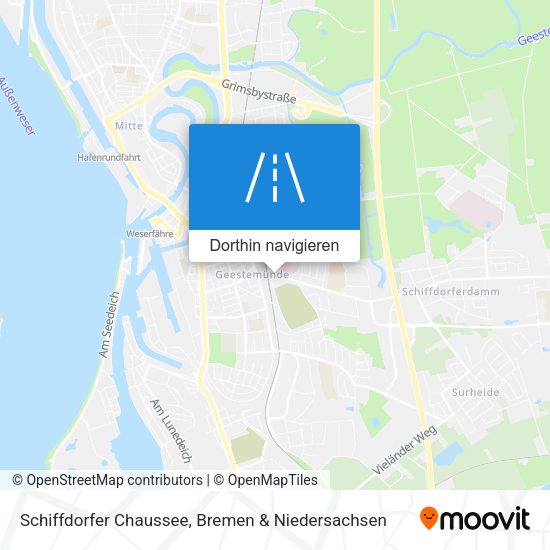 Schiffdorfer Chaussee Karte