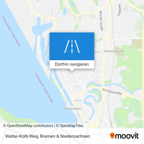 Walter-Kolb-Weg Karte
