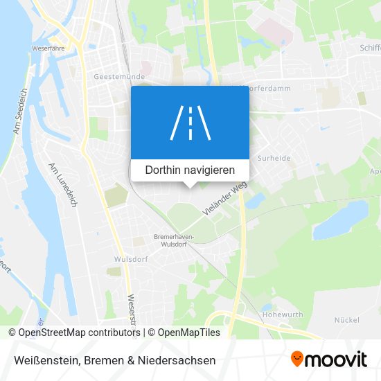 Weißenstein Karte