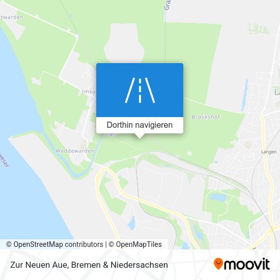 Zur Neuen Aue Karte