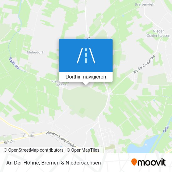 An Der Höhne Karte