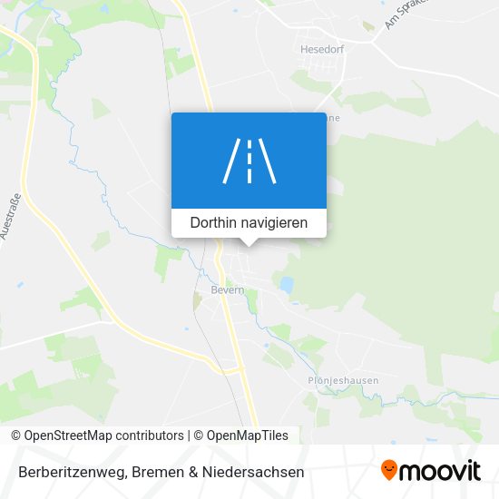 Berberitzenweg Karte