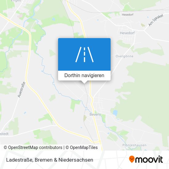Ladestraße Karte