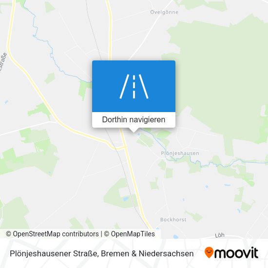 Plönjeshausener Straße Karte