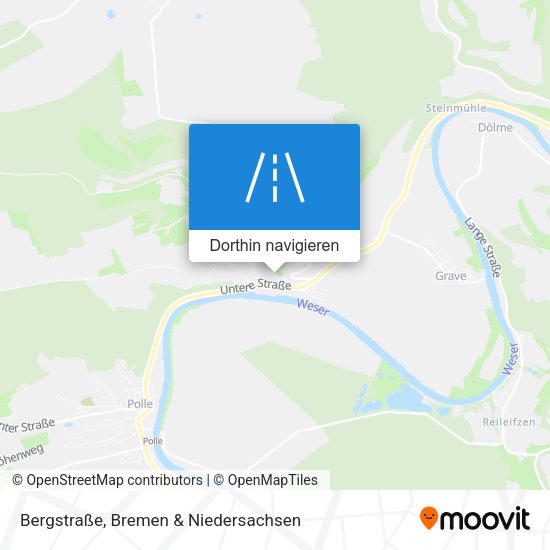 Bergstraße Karte