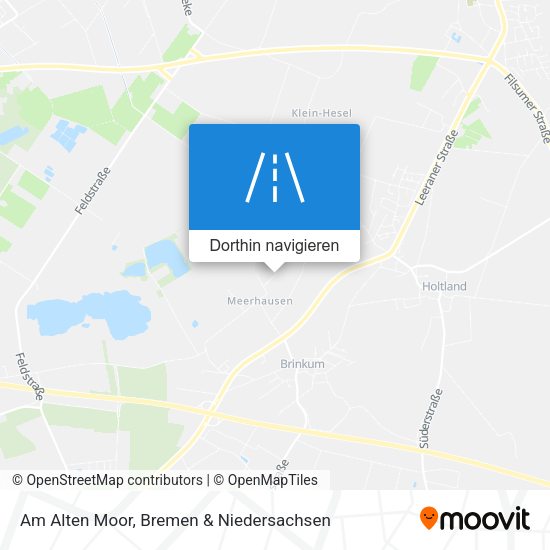 Am Alten Moor Karte