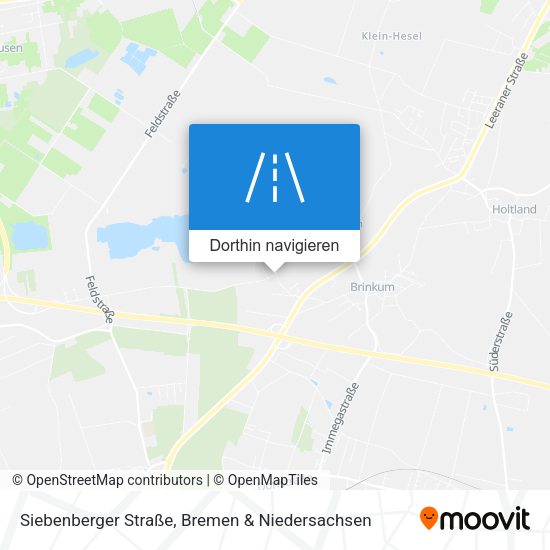 Siebenberger Straße Karte