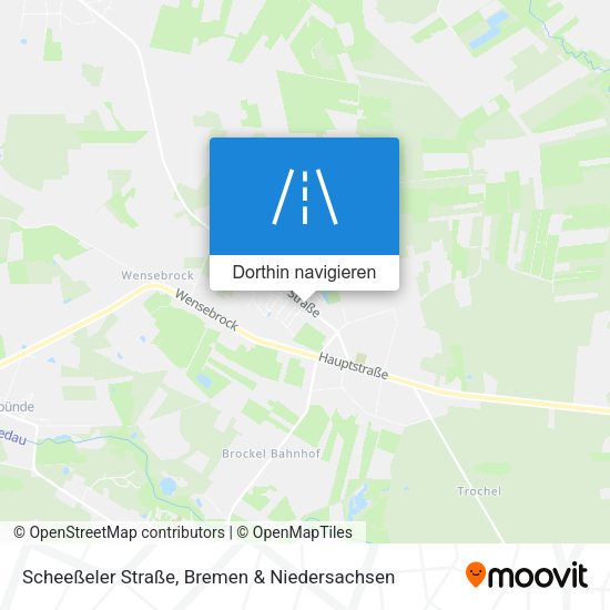 Scheeßeler Straße Karte