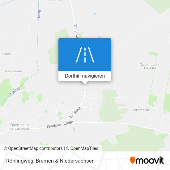 Röhlingweg Karte