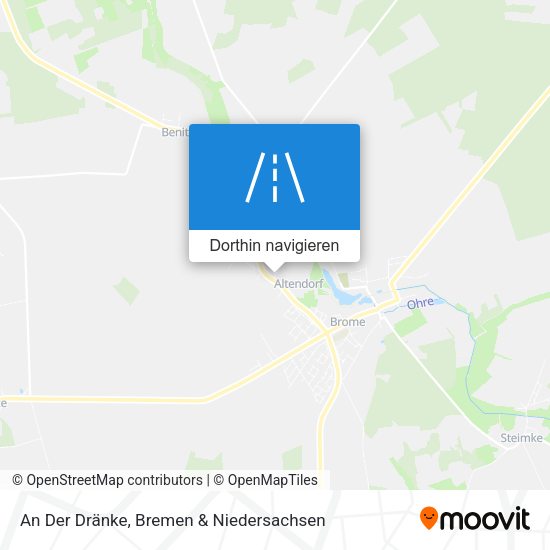 An Der Dränke Karte