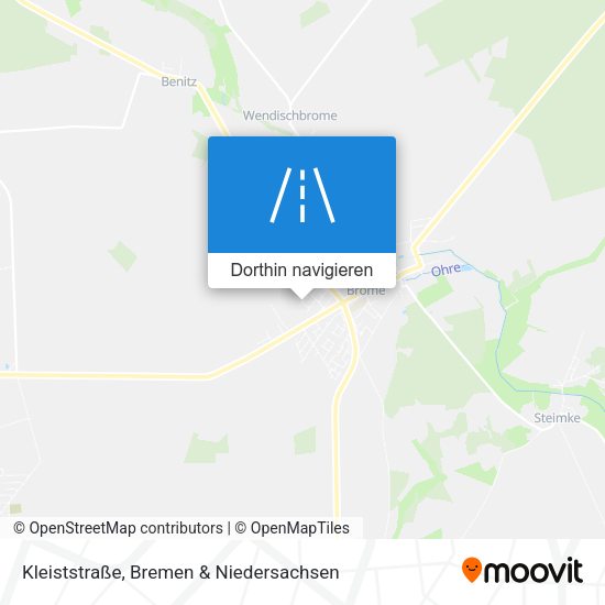 Kleiststraße Karte