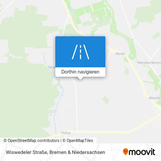 Wiswedeler Straße Karte