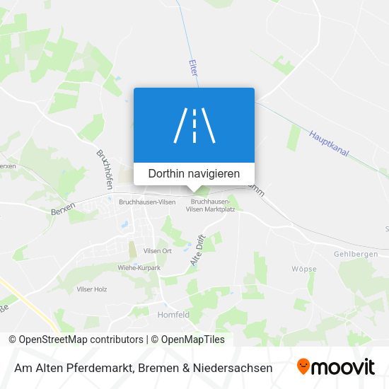 Am Alten Pferdemarkt Karte