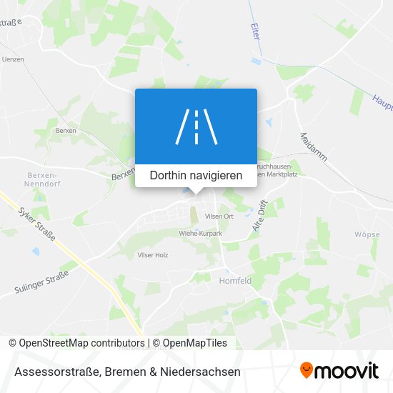 Assessorstraße Karte