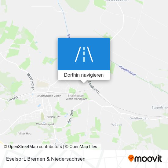 Eselsort Karte