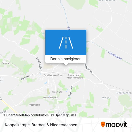 Koppelkämpe Karte