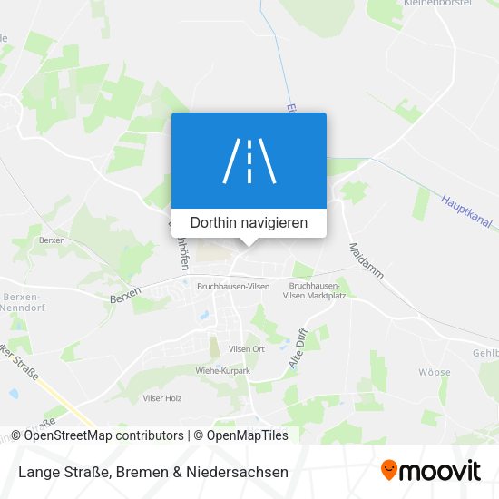 Lange Straße Karte