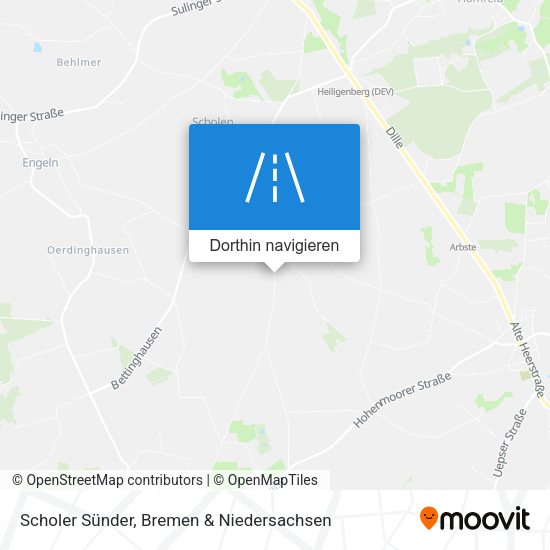 Scholer Sünder Karte