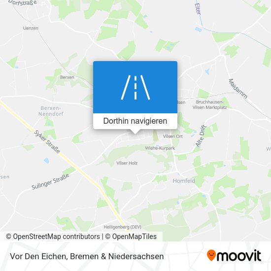 Vor Den Eichen Karte