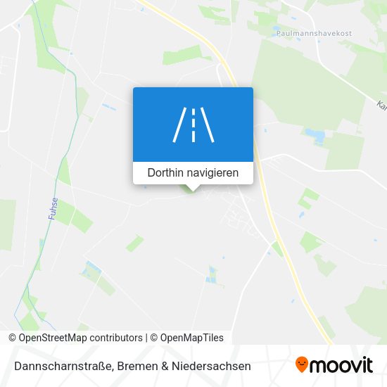 Dannscharnstraße Karte