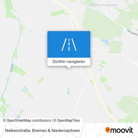 Nelkenstraße Karte