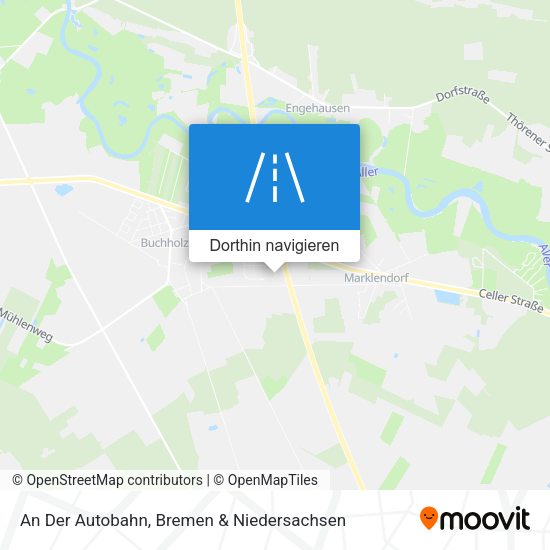 An Der Autobahn Karte