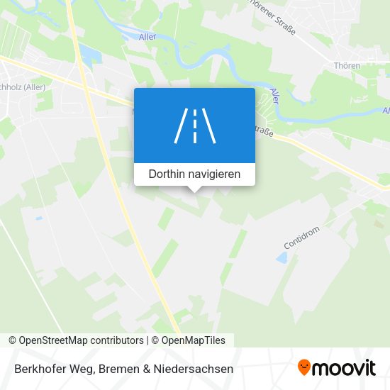 Berkhofer Weg Karte