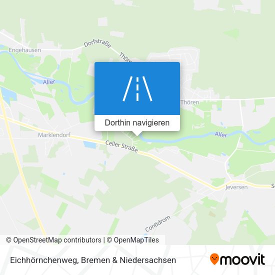 Eichhörnchenweg Karte