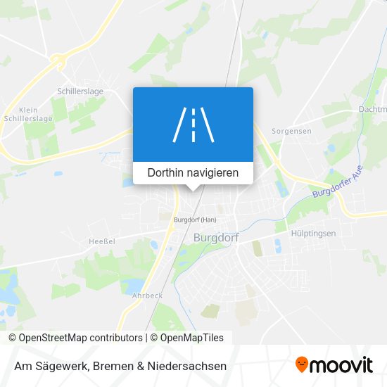 Am Sägewerk Karte