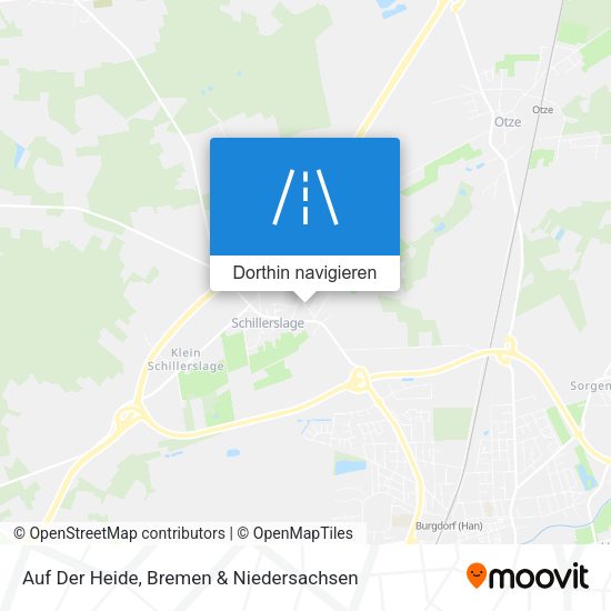 Auf Der Heide Karte