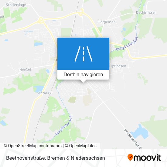 Beethovenstraße Karte