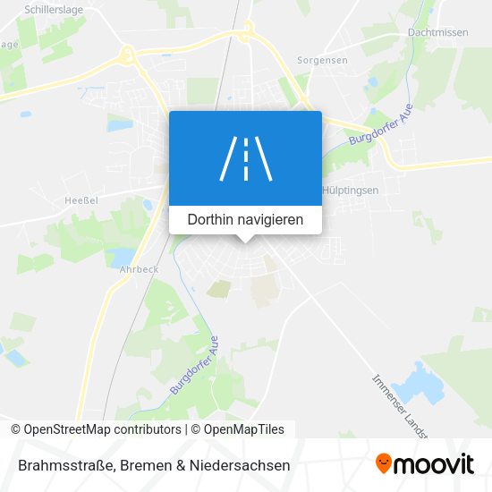 Brahmsstraße Karte