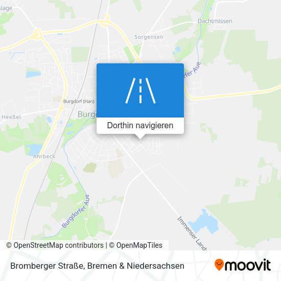 Bromberger Straße Karte