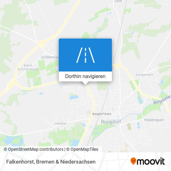 Falkenhorst Karte