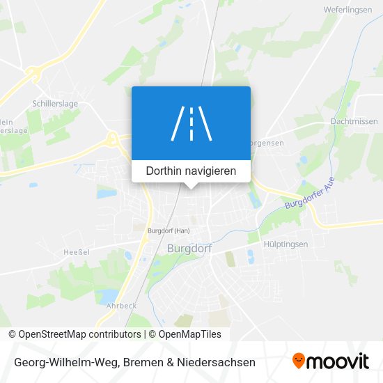 Georg-Wilhelm-Weg Karte