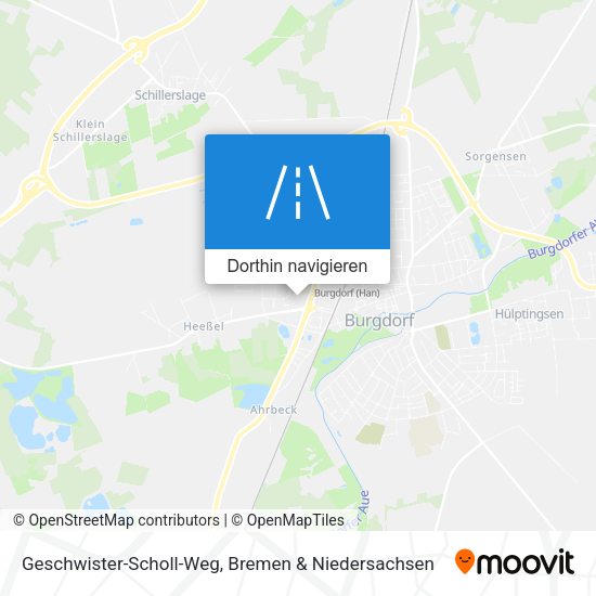 Geschwister-Scholl-Weg Karte