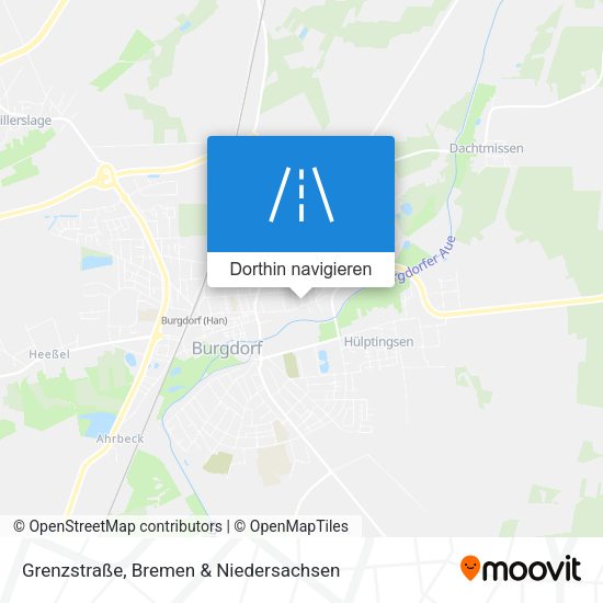 Grenzstraße Karte