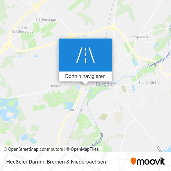 Heeßeler Damm Karte