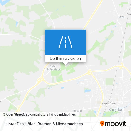 Hinter Den Höfen Karte