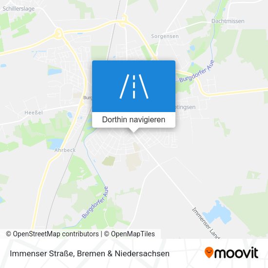 Immenser Straße Karte