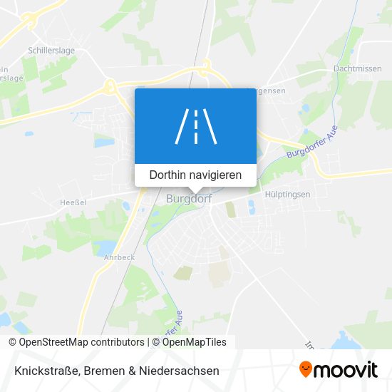 Knickstraße Karte