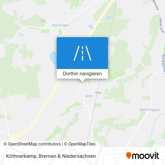 Köthnerkamp Karte