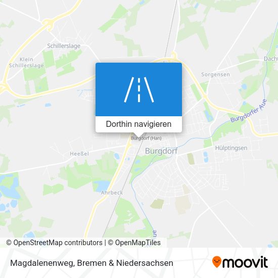 Magdalenenweg Karte