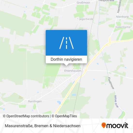 Masurenstraße Karte