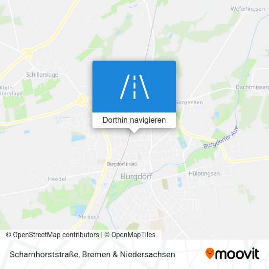 Scharnhorststraße Karte